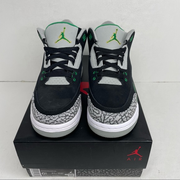 Nike Air Jordan 3 Retro GS “Pine Green” NEW 2021 - Picture 2 of 4